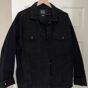 BDG Women’s Jean Jacket from Urban Outfitters, size XL, black